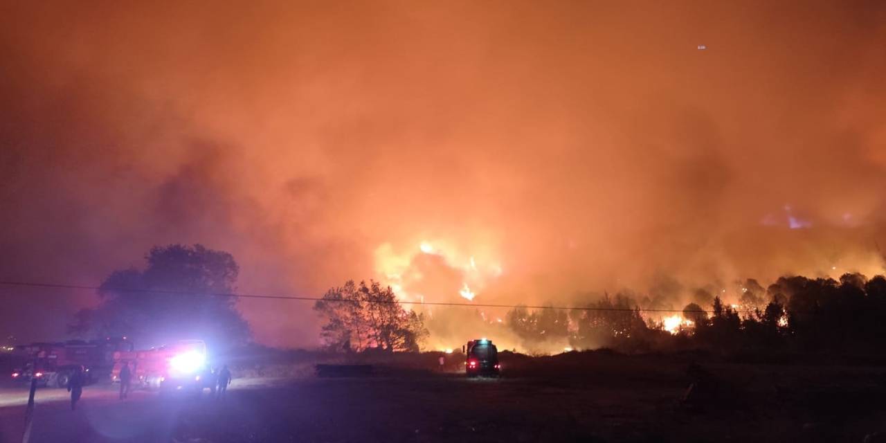 Bursa'da orman yangını geceden bu yana sürüyor! OGM'den açıklama