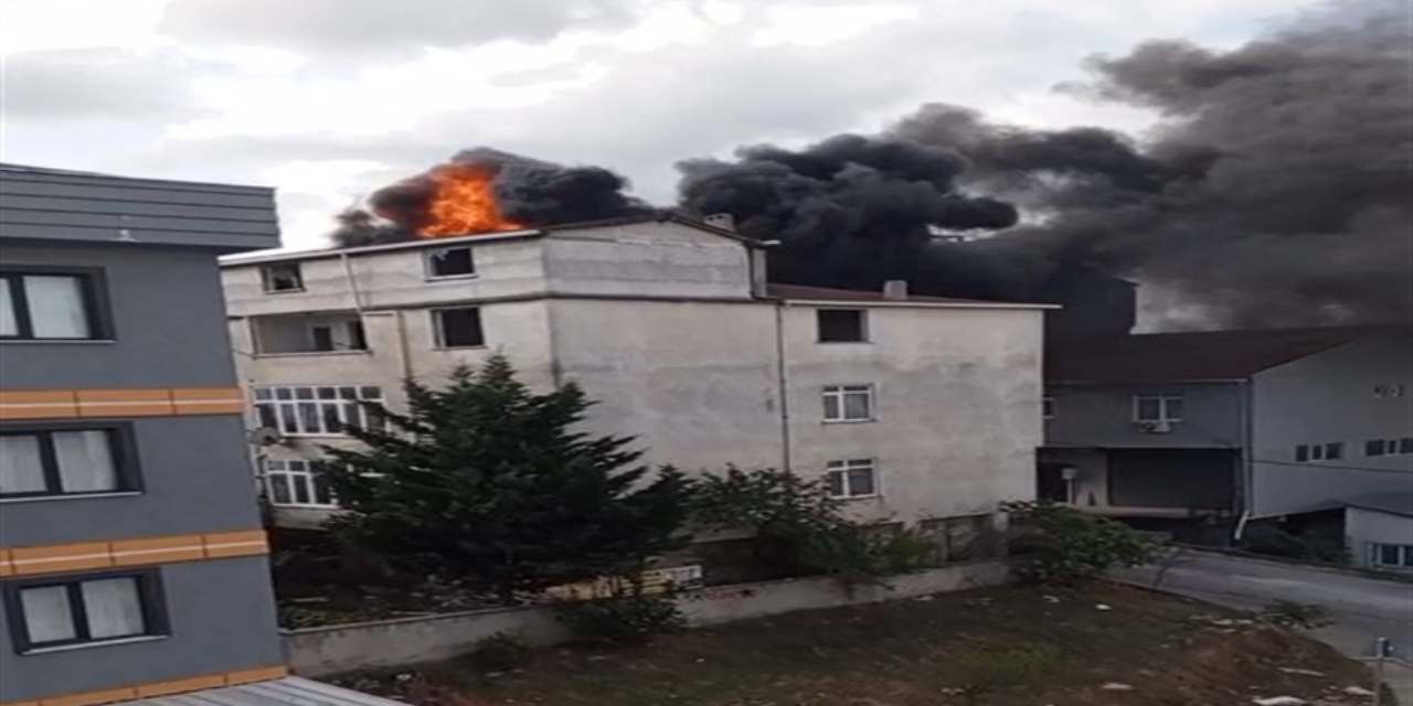Kentsel dönüşüm için boşaltılmıştı: Alev alev yandı!