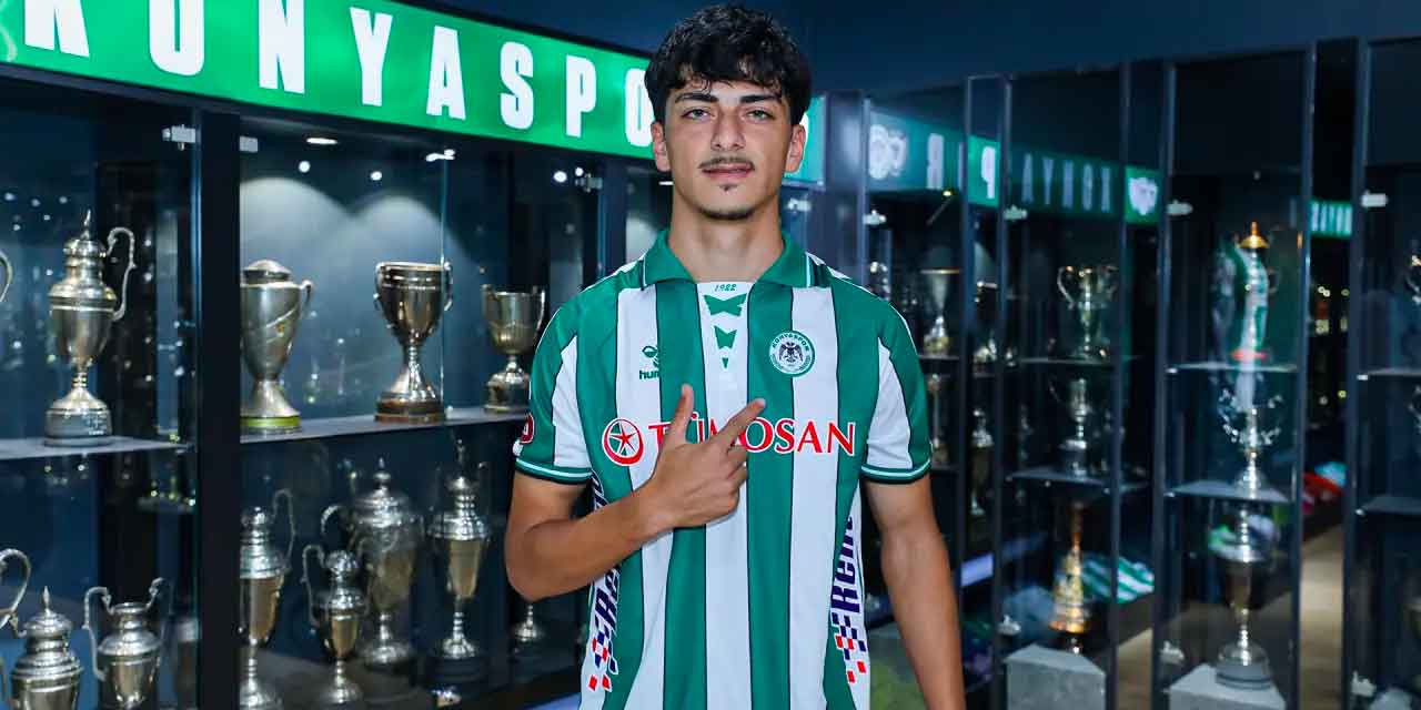 19 yaşında Konyaspor'a imzayı attı