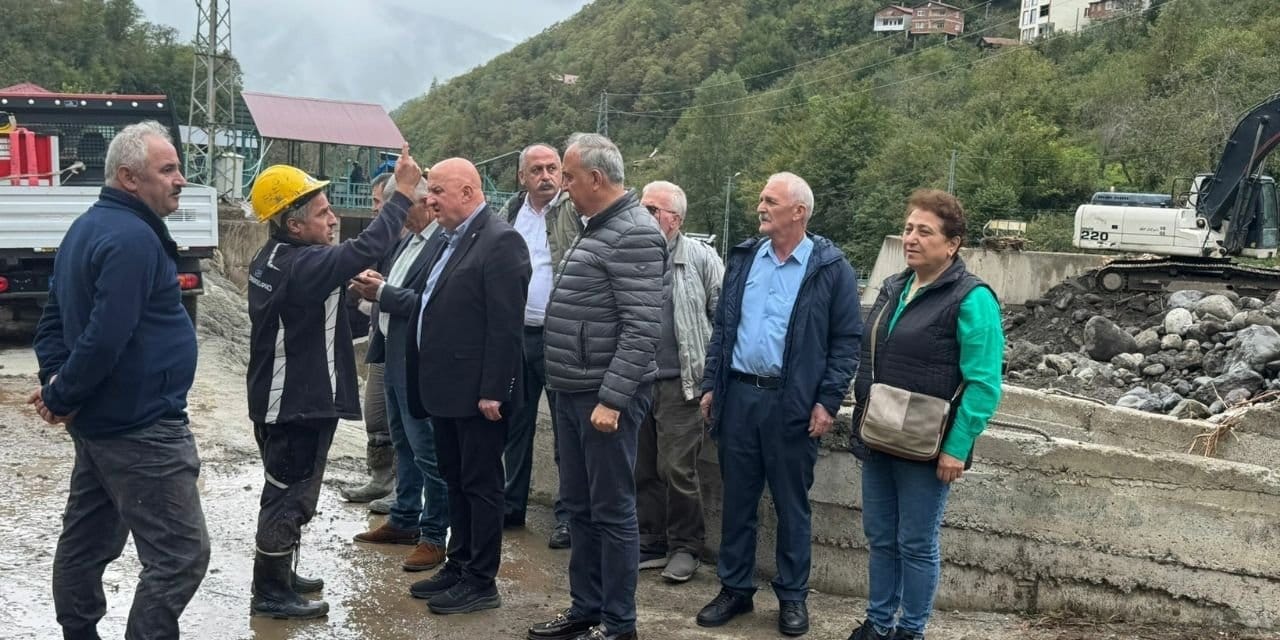 CHP'li vekil sel bölgesinden seslendi