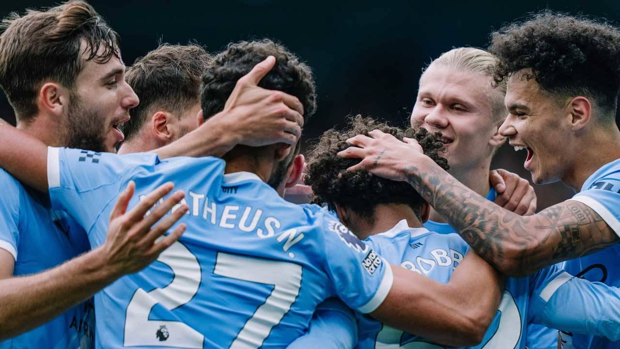 Manchester City gol yağdırdı: Haaland coştu
