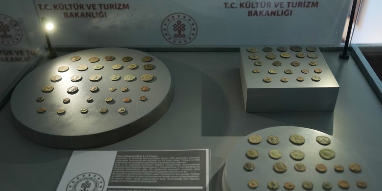 Anadolu'nun mirası yuvasına döndü: 83 Roma sikkesi anavatanında