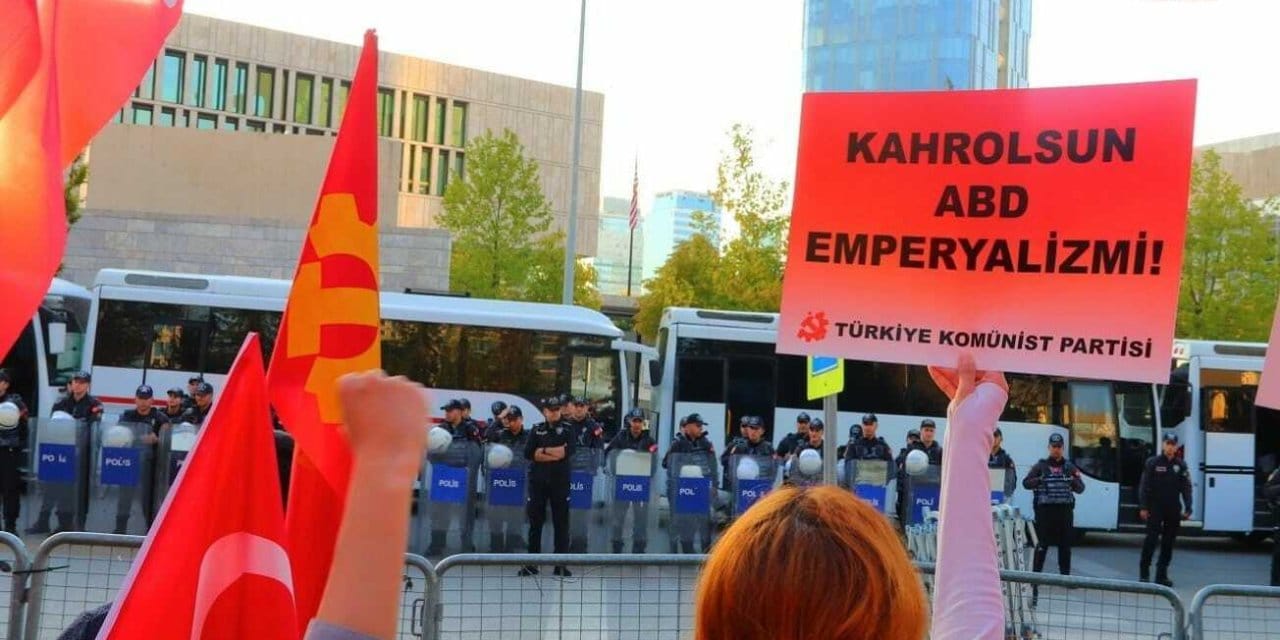 TKP'den ABD Büyükelçiliği önünde eylem