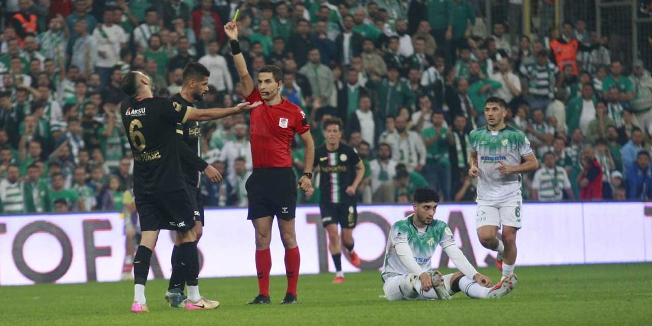 Bursaspor bu sezon ilki yaşadı