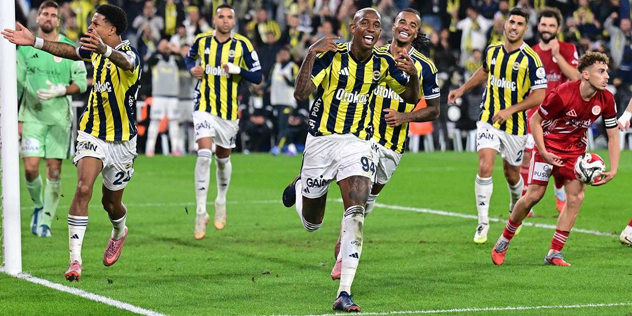 Fenerbahçe galibiyet hasretine son verdi: Antalyaspor'u devirdi