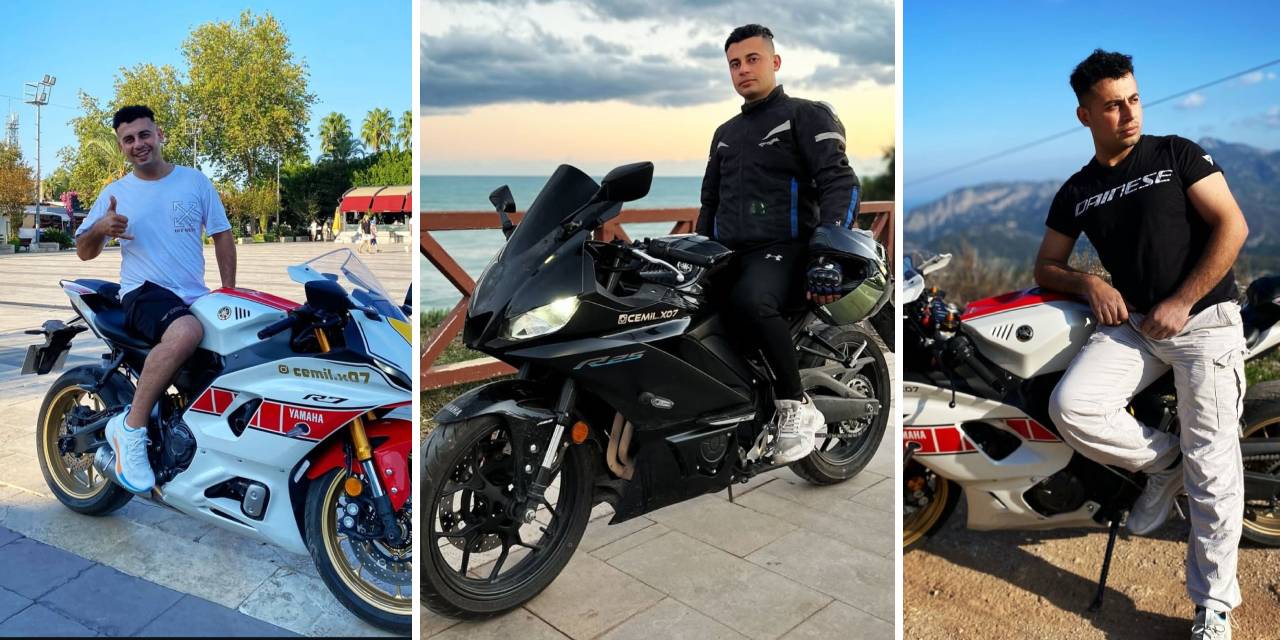 Motosikleti devrilen sürücü hayatını kaybetti