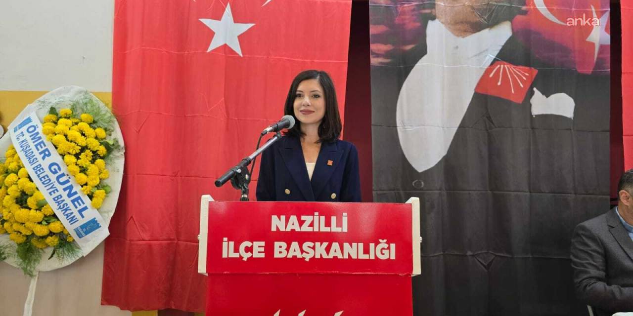 CHP Nazilli İlçe Kongresi’nde Sema Aslıhan Ökmen güven tazeledi