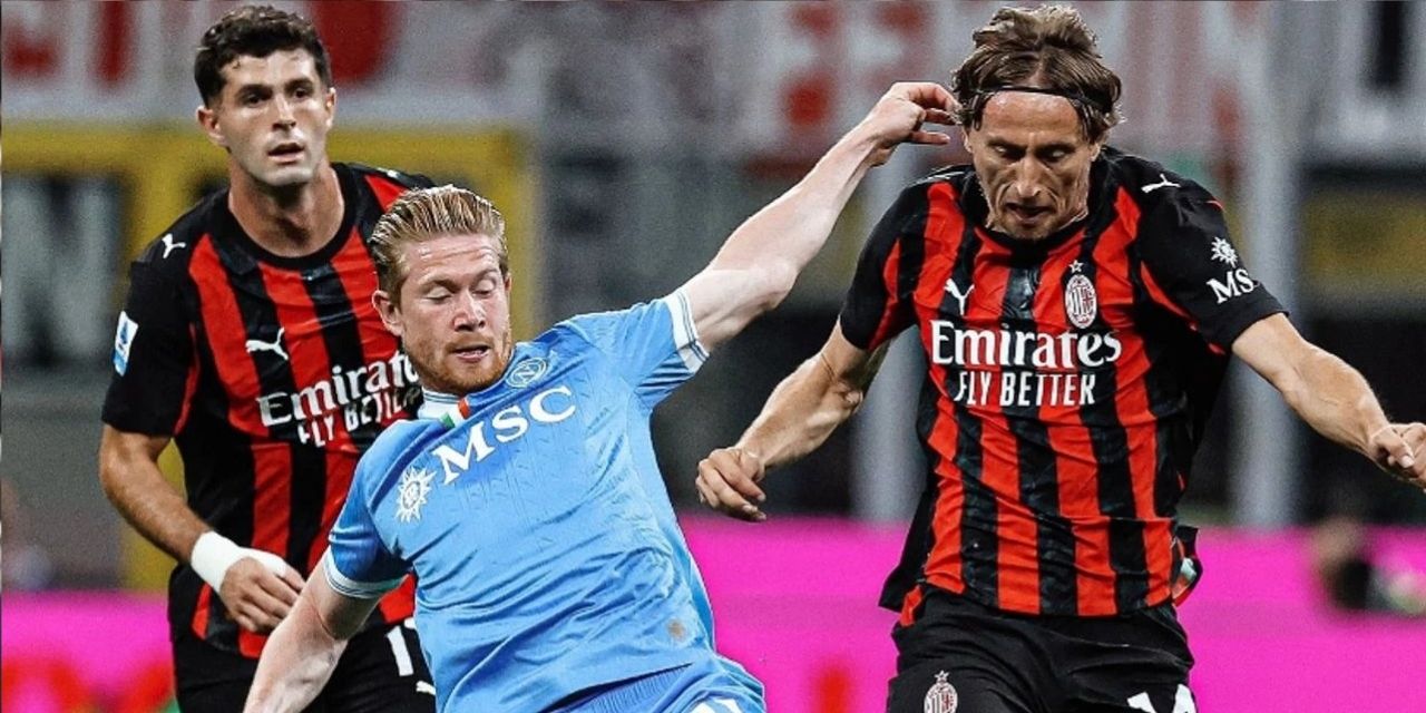 Napoli'yi de yenerler: Yeni lider Milan