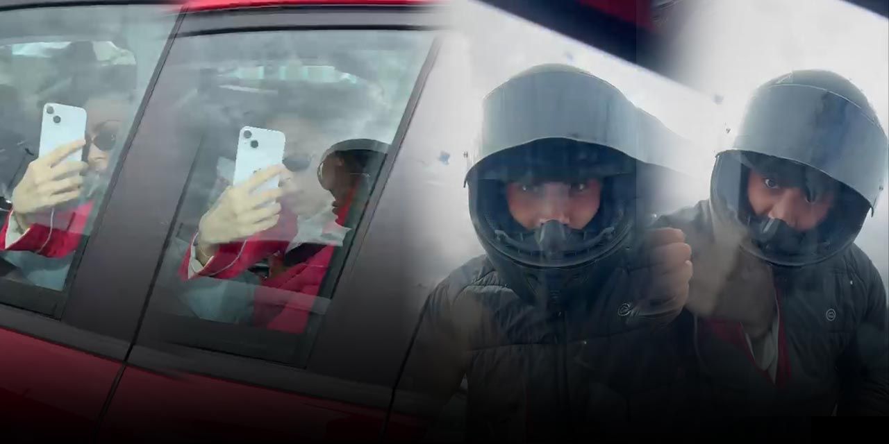 İstanbul'un göbeğinde kadın avukatın arabasına saldırdı: Plakasını söküp kaçtı!