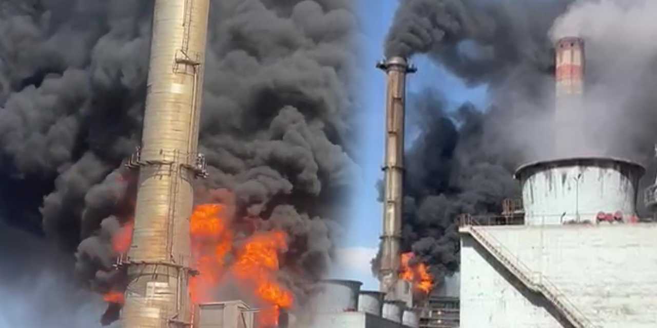 Son dakika | Sivas’ta termik santralde yangın paniği!