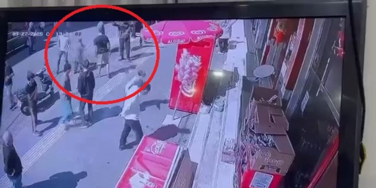 Şehir eşkıyaları gündüz vakti bir kadını acımasızca dövdü