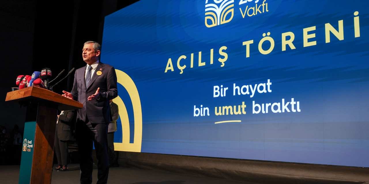 Ferdi Zeyrek Vakfı açıldı! Özgür Özel: Ferdi’ye layık olmak için çalışmaya devam edeceğiz