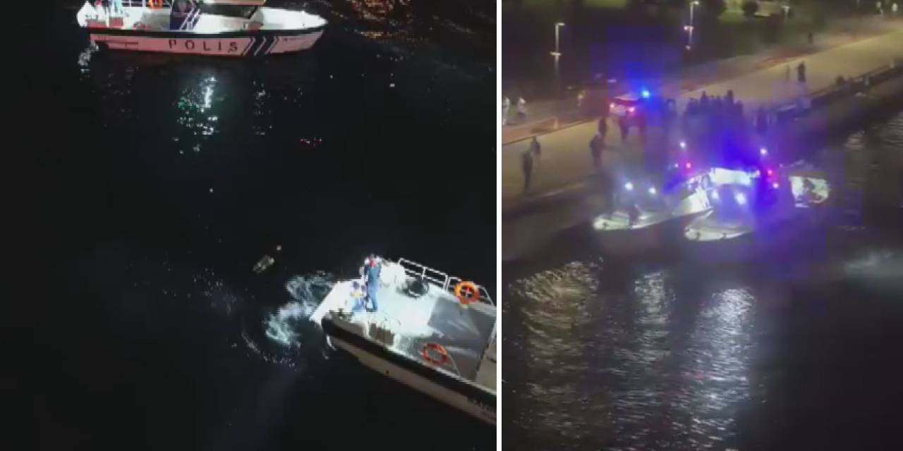 Haliç'ten denize atlayan 2 kişi sudan çıkarıldı