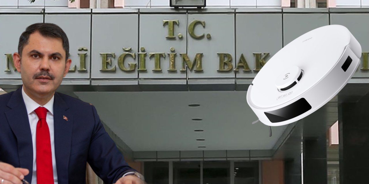 Bakanlık okullardaki temizlik krizini çözemedi! Murat Kurum 300 robotla devreye girdi