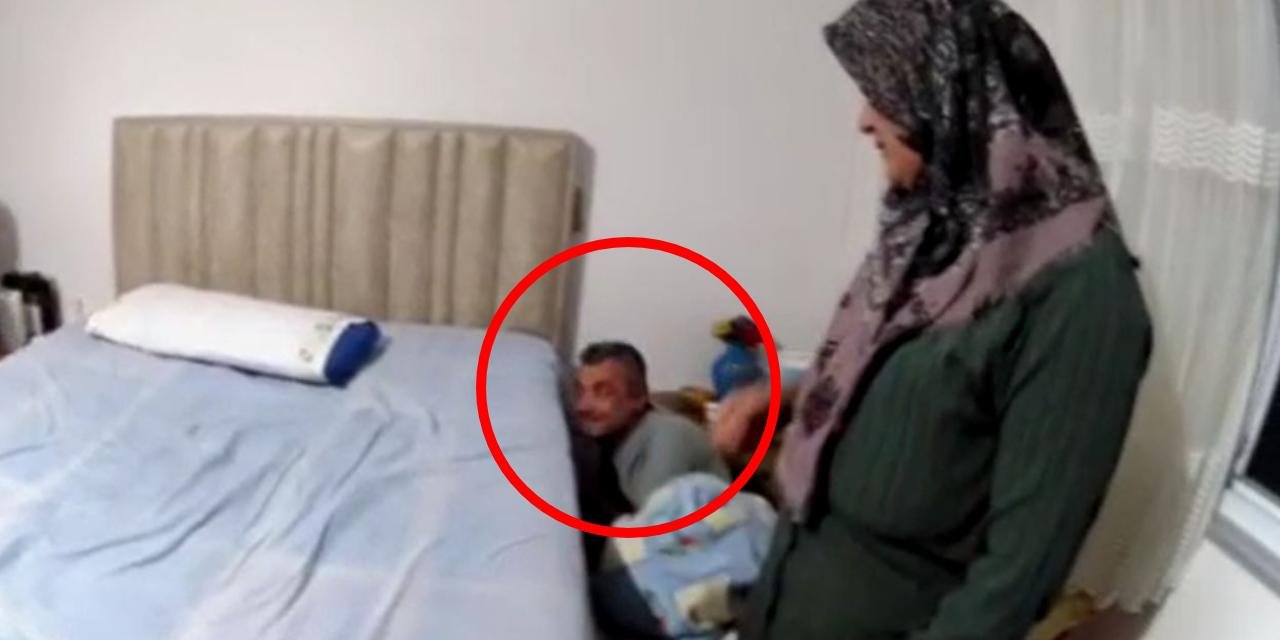 8 ayrı suçtan aranan firari yorganın altında ortaya çıktı