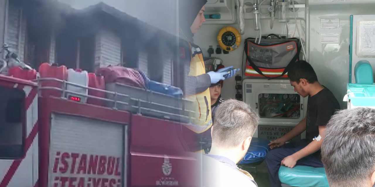 Kuran kursunda yangın paniği! Bazı öğrenciler dumandan etkilendi