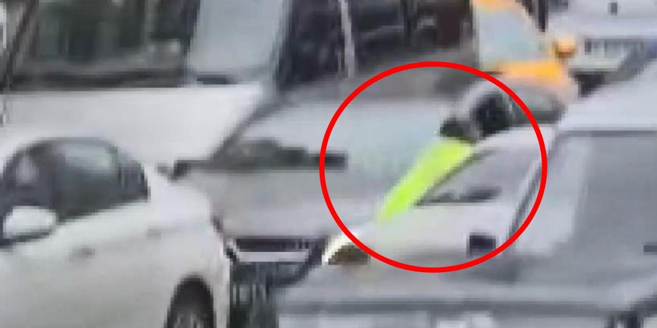 Esenyurt'ta dehşet: Polisi metrelerce sürükleyip kaza yaptı!