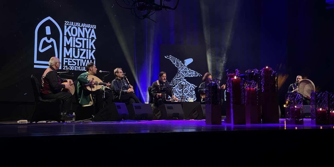 Konya'da Mistik Müzik Festivali sona erdi