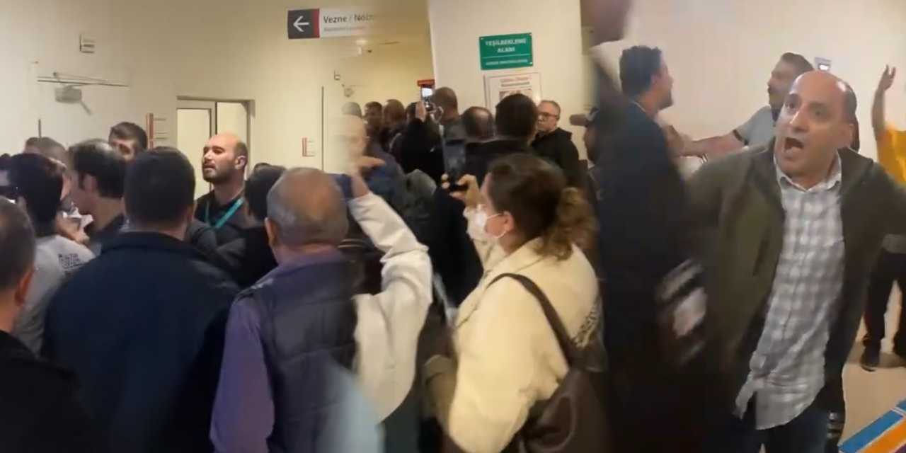Sıra kavgası hastaneyi savaş alanına çevirdi! Devreye polis girdi