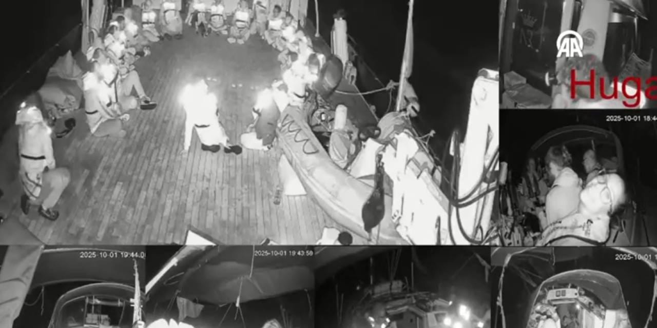 Sumud Filosu: Gemilere basınçlı su sıkılıyor