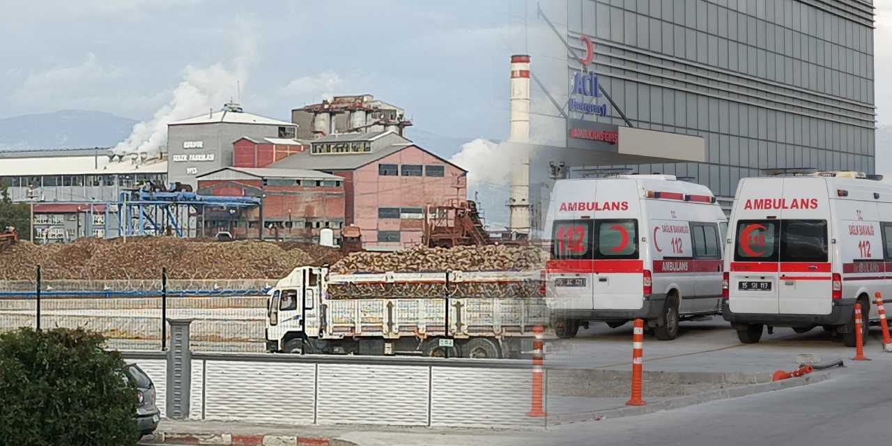 1 gün arayla 2. facia! Burdur Şeker fabrikasında işçiler yine hastanelik oldu