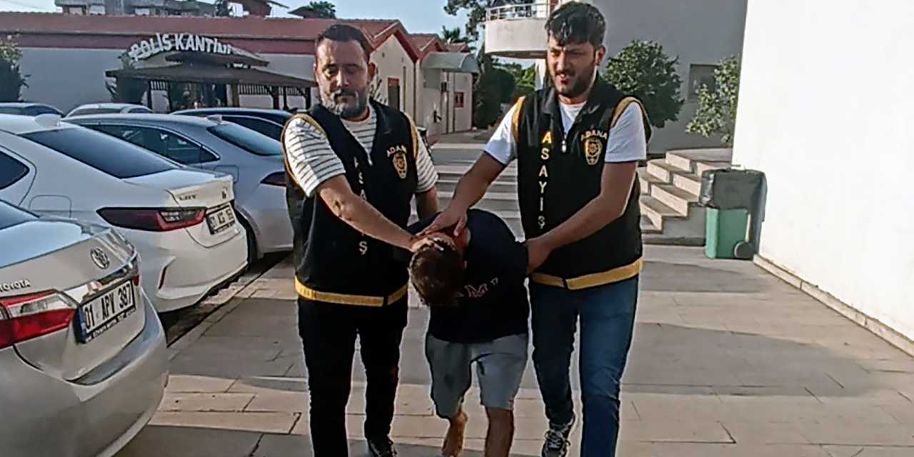 Polisi görünce koşarak kaçtı ama kendini kurtaramadı