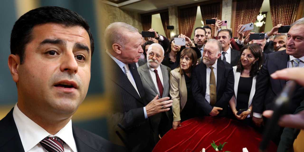 O çok tartışılan fotoğrafın ardından DEM'li eş başkanlardan aynı anda Selahattin Demirtaş paylaşımı!