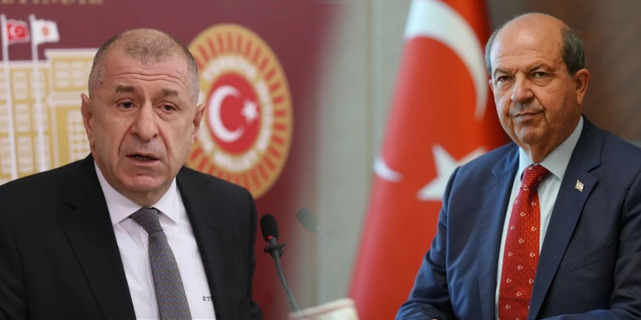 Ümit Özdağ'dan KKTC seçimlerinde Ersin Tatar'a destek