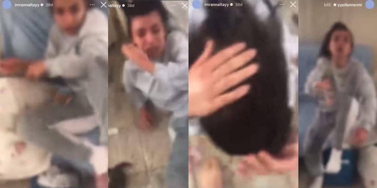 Cani abi kız kardeşini darp edip üzerine kaynar su döktü: Görüntüler infial yarattı