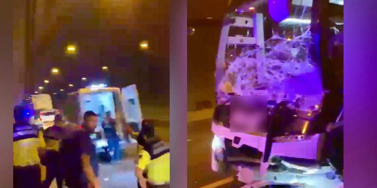 Otoyolda can pazarı: Yolcu otobüsü TIR’a çarptı