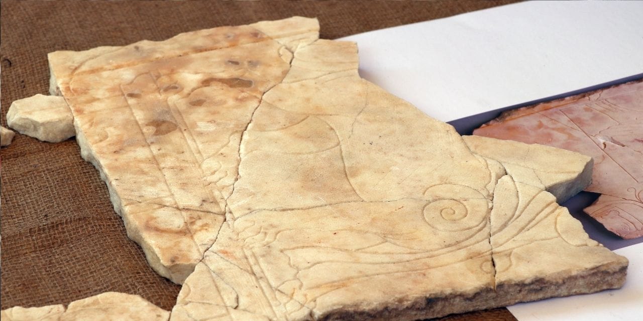 Burdur'da bulundu: Mısır tanrısı Tutu figürü Afyon mermerine işlenmiş