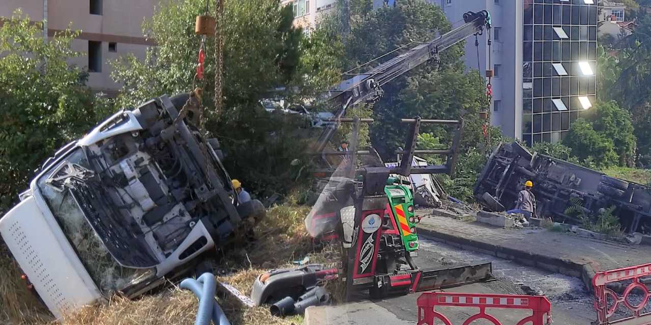 Kamyon sürücüsü navigasyon kurbanı oldu!