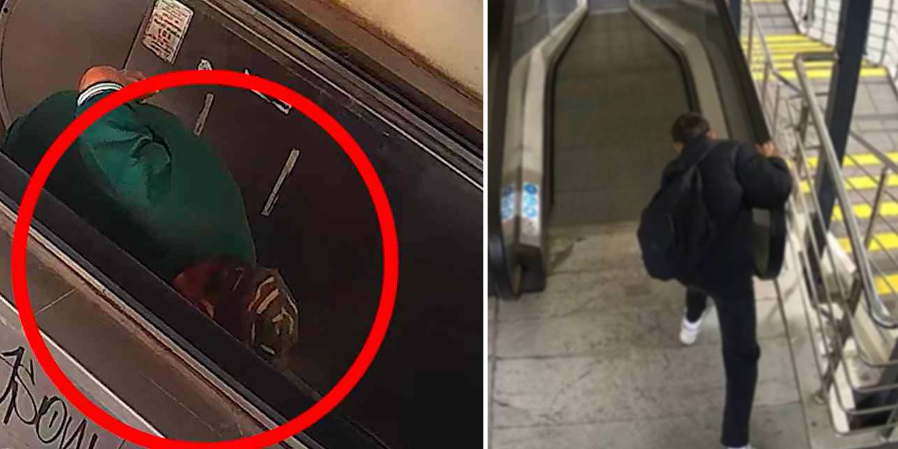 Yürüyen merdivene sabotaj: ABB harekete geçti