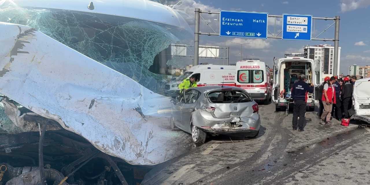 Kontrolden çıkan araç karşı şeride geçti: Zincirleme kazada ölü ve yaralılar var