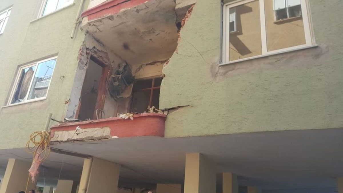 Klima motoru patladı, duvar yıkıldı: 1 vatandaş yaşamını yitirdi