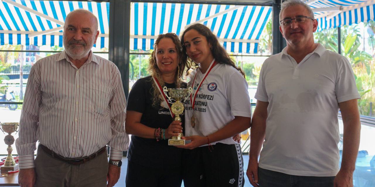 39 kilometrelik maratonda zafere kulaç attı