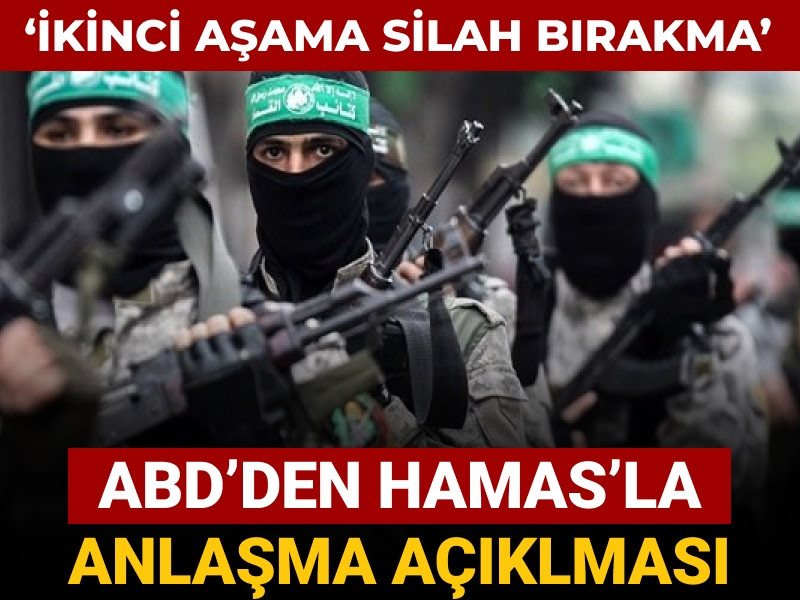 ABD'den Hamas'la anlaşma açıklaması