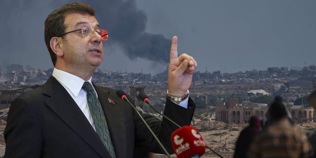 İki devletli çözüm vurgusu: İmamoğlu'ndan Gazze açıklaması