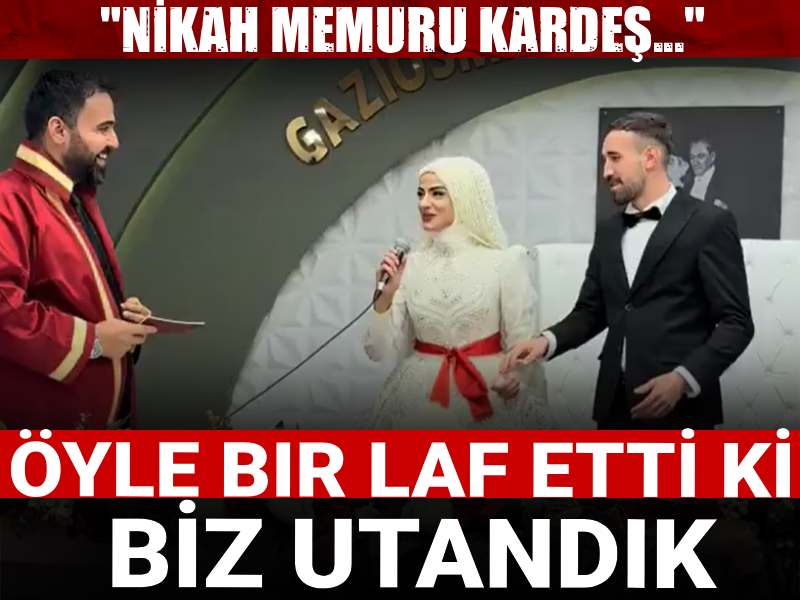 'Ünlü yazar' öyle bir laf etti ki biz utandık: 'Nikah memuru kardeş...'