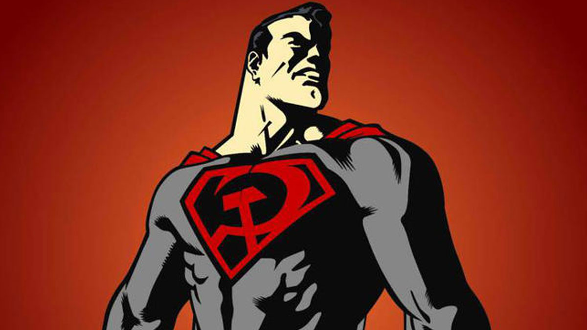 Süpermen, Stalin ve sosyalizm için mücadele edecek