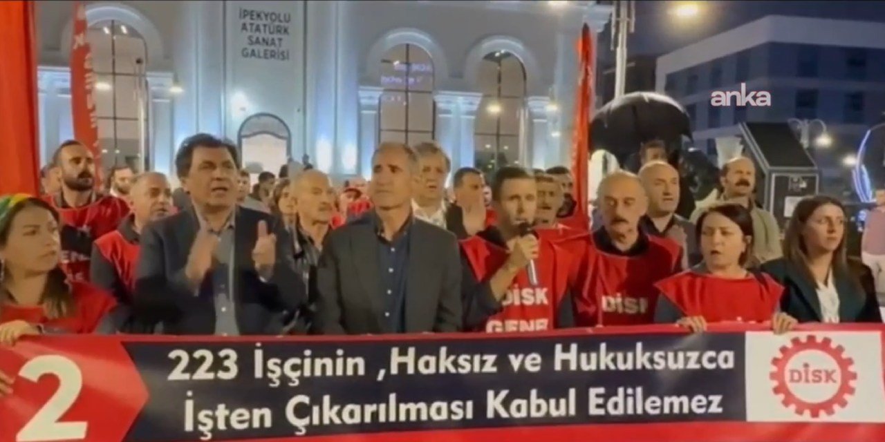 Van'daki işçi direnişi 68'inci gününde: Kayyuma ve rant çevresine geçit vermeyeceğiz