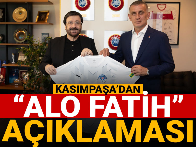 Kasımpaşa'dan Alo Fatih açıklaması