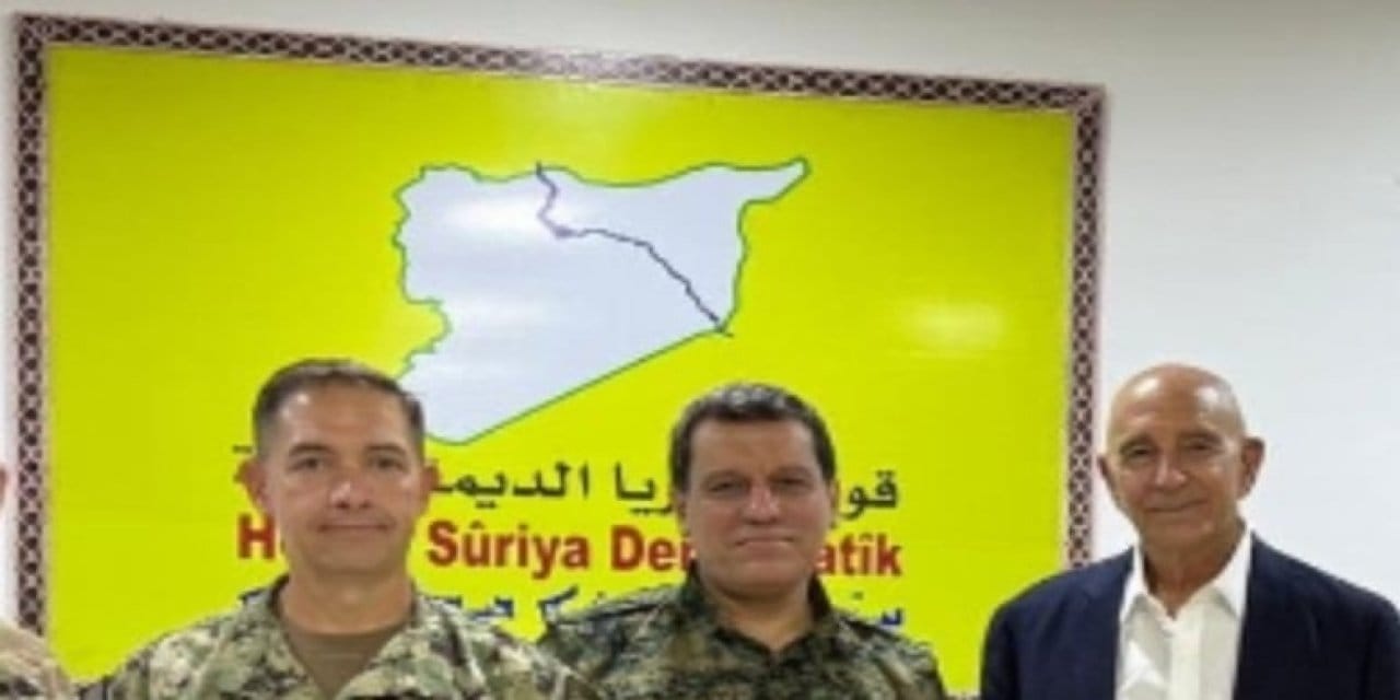 ABD Büyükelçisi'nden skandal poz: Hatay'ı Suriye toprağı gösteren harita önünde poz verdi