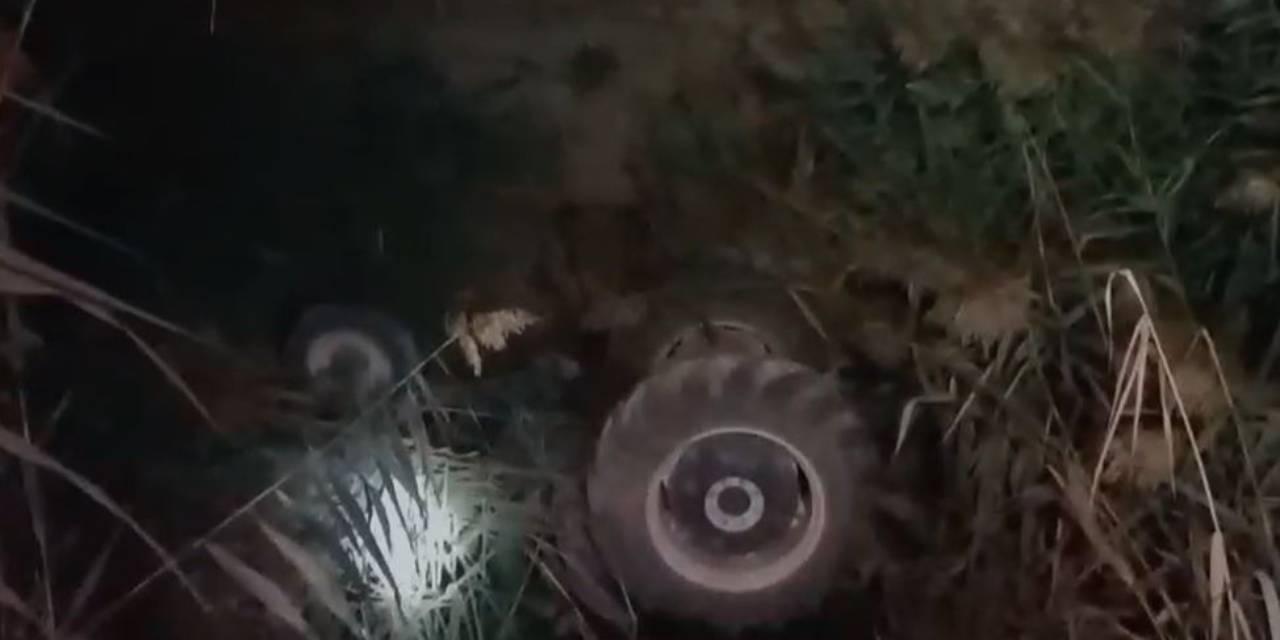 Devrilen traktörün sürücüsü öldü