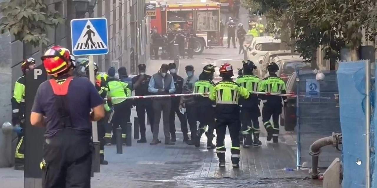 Madrid'te bina çöktü: 2 ölü, 10 yaralı