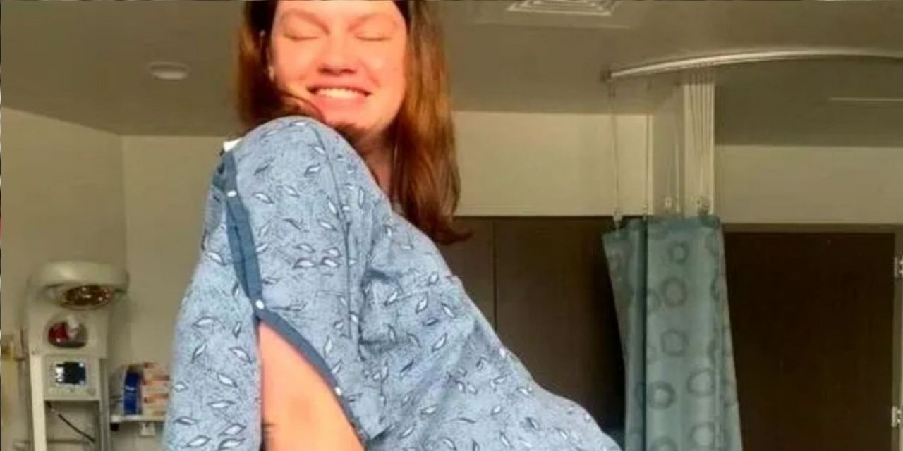 Doğum gününde doğurduğu bebeği görenler gözlerine inanamadı