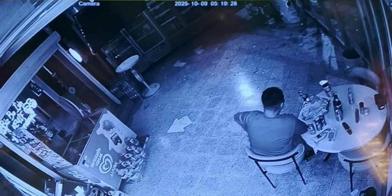Camını kırıp girdiği markette içki içip dondurma yedi sonra çekip gitti