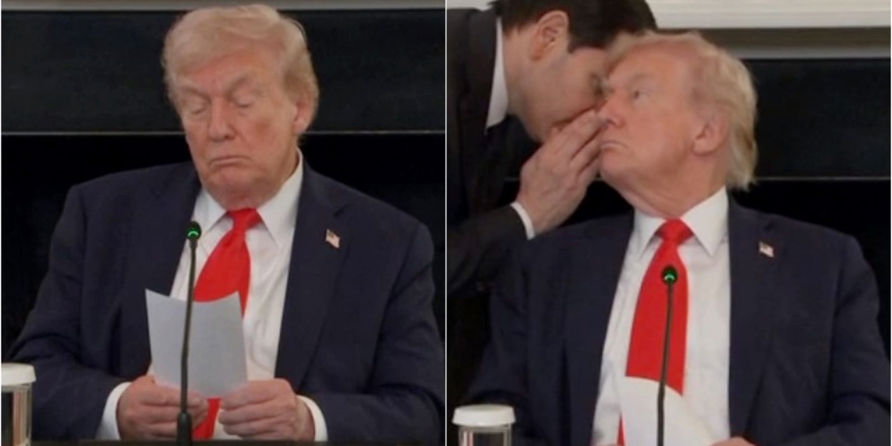 Rubio'nun Trump'a verdiği gizli notun sırrı ortaya çıktı: Bir anda içeri dalmıştı