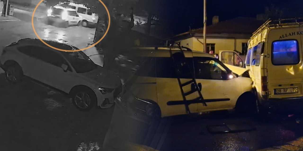 Trafikte kaza yaptı: Aracını bırakıp kaçtı