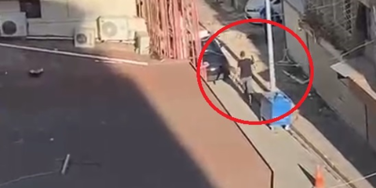 Adana'da oyun salonuna pompalı tüfekli saldırı anı kamerada